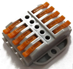 <strong>Spring</strong> Quick Fast Connector Lever <strong>Terminal</strong> <strong>Block</strong> PCT222 PCT212 PCT223 - Product Image 1