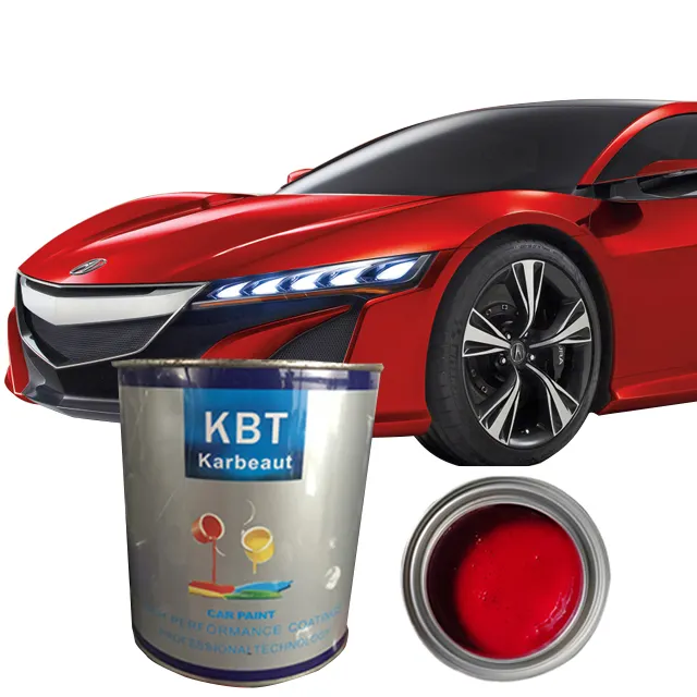KBT 자동차 페인트 B318 1K 자주빛 레드 카페인트 스프레이 페인트 좋은 품질 좋은 가격