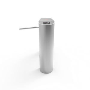 RS485/TCP-IP di comunicazione ingresso esterno controllo di accesso CE/FCC certificato semiautomatico treppiede tornello cancello codice a barre