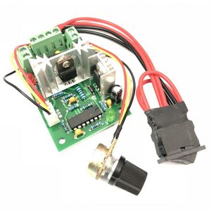 Nuovo 10V 12V 24V 36V PWM DC controller con inversione positiva PWM DC controller per motore a corrente continua regolatore di velocità 150W - Product Image 3