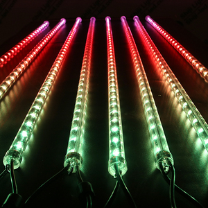 IP65แสงดาวตกพิกเซล RGB ควบคุมด้วยแสง LED ไฟฉายภาพสำหรับภูมิทัศน์แบบ3D สามารถตั้งโปรแกรมได้กันน้ำ - Product Image 5
