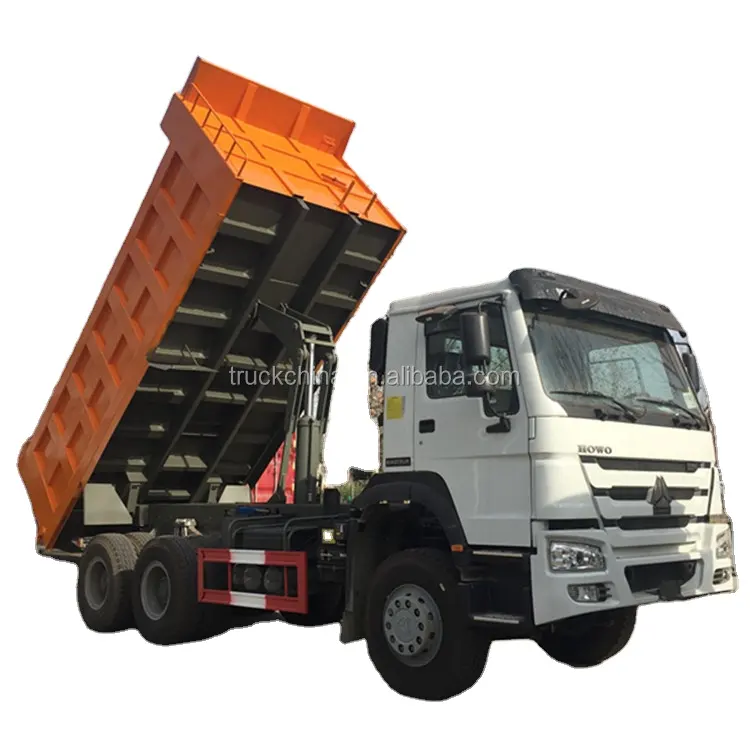 Sand Carrying Dump Tipper Truck Dumper Wheel Stone Sinotruk Howo Heavy Duty 6*4 10 Van 12 Diesel 4X2 Half a Row 1000-1500nm < 4L