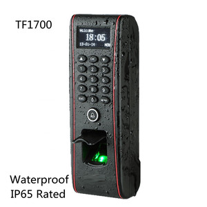 キーパッドRFIDカードドアアクセス制御システム用のTF1700IP65防水生体認証指紋アクセス制御 - Product Image 2