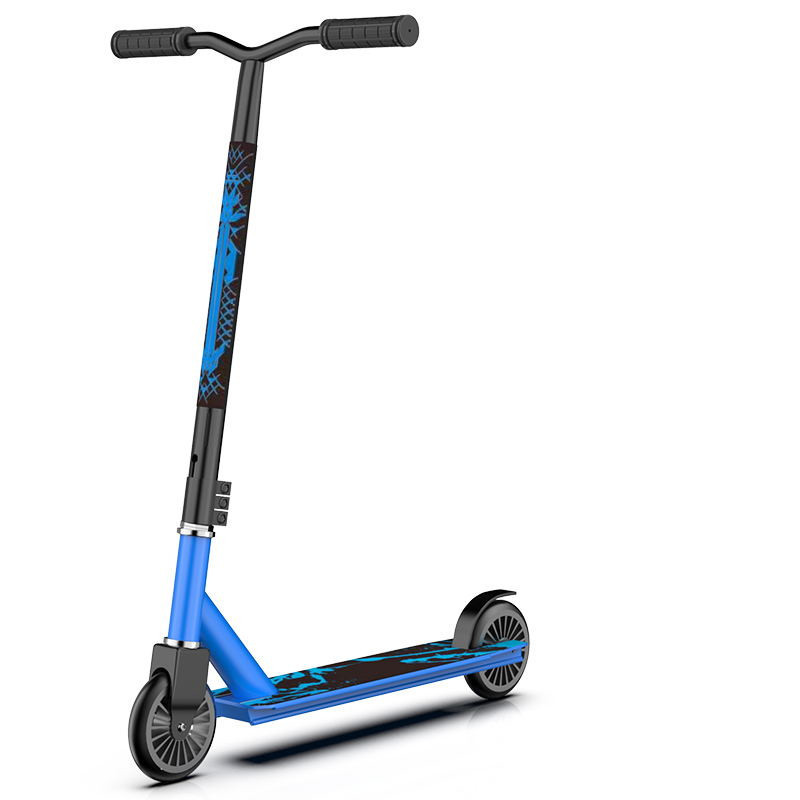 Extreme bike aluminum plate nylonl blue