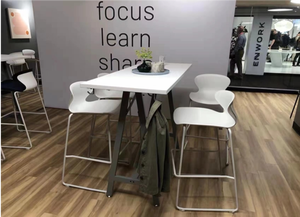 Pháp cao ghế thoải mái bọc PP chất liệu quầy <span class=keywords><strong>bar</strong></span> phân lớp ghế cho phòng đồ nội thất nhà - Product Image 6