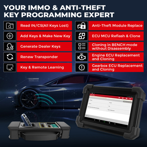 Lancio X431 IMMO Elite + XProg 3 2 in1 tutto sistema Auto chiave programmatore diagnostica Scanner chiavi Auto strumenti di programmazione Immo 39 Reset - Product Image 3