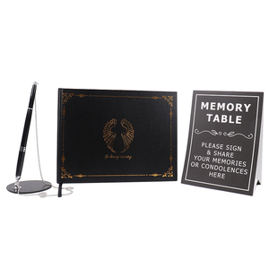 Funeral Guest Register <strong>Book</strong> Set Signatures Condolence Celebration of Life Funeral Memories Guest <strong>Book</strong> for Memorial Service