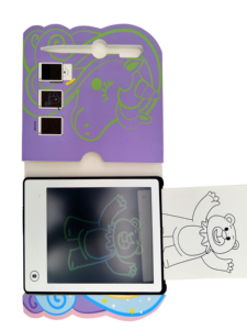 6インチ液晶描画タブレット15カードカラースクリーントレースとライティングエクササイズブック描画おもちゃセット子供用 - Product Image 6
