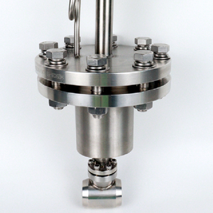 Smart Air <strong>Insertion</strong> Modbus Gas Price Cheap O2 Digital LCD Flange Connector Pipeline 4-20ma <strong>Output</strong> Insert vortex Flow Meter - Product Image 3
