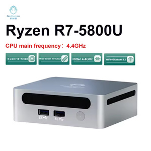 Más barato AMD R7 5800U Mini PC integrado Linux Win-dows Wifi Dual Core Mini PC Precio para Tab Business - Product Image 4