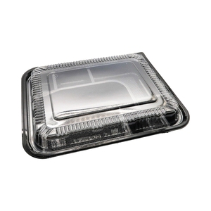 High Quality Disposable Food Container Plastic Boxes to Go <strong>Meal</strong> Prep Container Bento <strong>Box</strong> With <strong>Clear</strong> Lid - Product Image 3