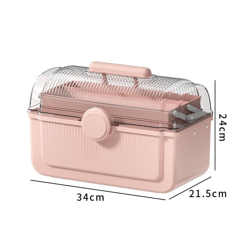 Très grand modèle à trois couches - Rose