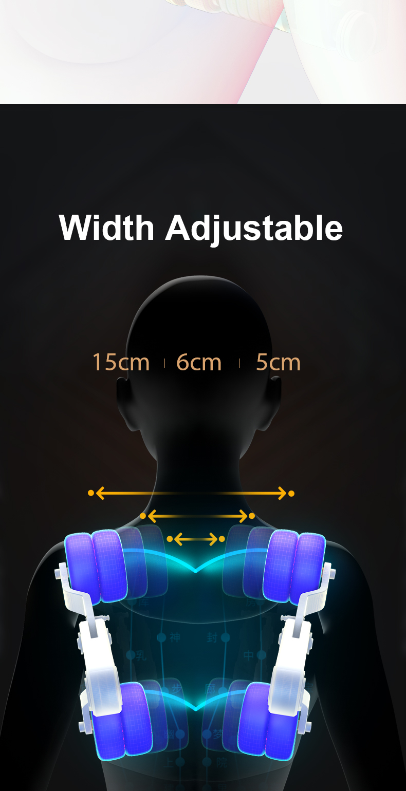Jare V8 Luxury Automatic Shiatsu Kneading Cheap New Design Electric Zero Gravity Heated Home Body Care 4D Massage Chair