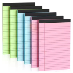 2024 Popular logotipo personalizado impreso cuaderno de cuero diario autoadhesivo blocs de notas con bolígrafo blocs de notas adhesivos - Product Image 1