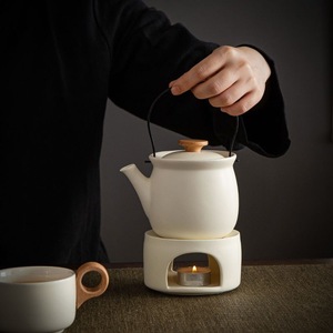欧式高品质咖啡礼品茶壶套装，带浸泡器茶壶，带浸泡器陶瓷茶壶形状浸泡器 - Product Image 5