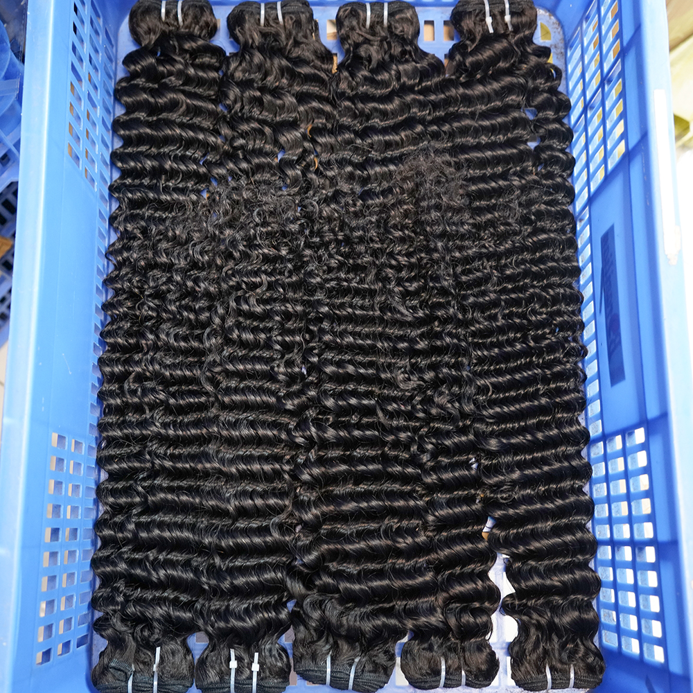 Faisceau de cheveux de vague profonde
