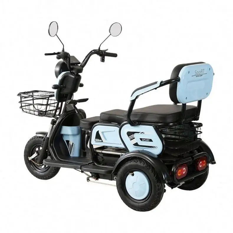 सबसे अधिक बिकने वाली इलेक्ट्रिक कार्गो बाइक परिवार कार्गो बॉक्स के साथ इलेक्ट्रिक ट्राइसाइकिल का उपयोग