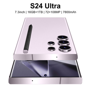 2024 nuovo stile S24 Ultra telefono originale 6.8 pollici HD schermo 4G 5G smartphone faccia sbloccato 5000mAh per il nuovissimo S24 S24 ultra