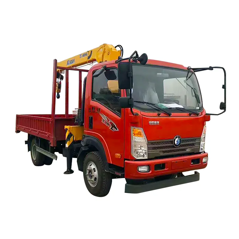 Небольшой Кран CDW для грузовиков, гидравлический кран для грузовиков, продажа в Дубае, 5 тонн