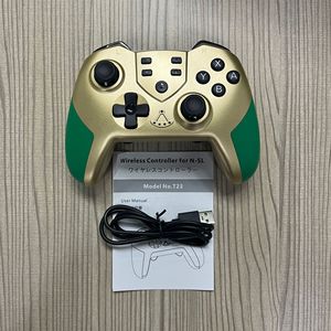 Neuer T23 Wireless Game Controller mit Makro programmierung und Wake-Up Vibration Gyroskop für Nintendo Switch Pro Joystick Gamepad