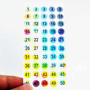 Kunden spezifischer Hologramm-Aufkleber druck mit QR-Code-Seriennummer und einzigartigem Code-Etikett - Product Image 4