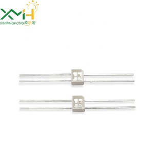 SMD LED แกนน้ำใสไดโอด LED 2 in 1 PLCC-4สีแดงและน้ำเงินสองสี - Product Image 4