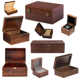 กล่องเก็บของที่ระลึกไม้แบบกําหนดเอง กล่องของขวัญ กล่องแสดงไม้ หลากหลายสไตล์และวัสดุ - Product Image 1