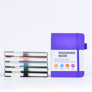 Cuaderno con contraseña indexada personalizada Cuaderno seguro de privacidad diaria Organizar Cuaderno de escritura de viaje - Product Image 3