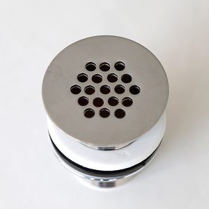 Aifol Modern High-Flow <strong>Grid</strong> 1.25&quot; Brass Bathroom Freeflow Bath Sink <strong>Drain</strong> Strainer with <strong>Overflow</strong> Part Set - Product Image 2