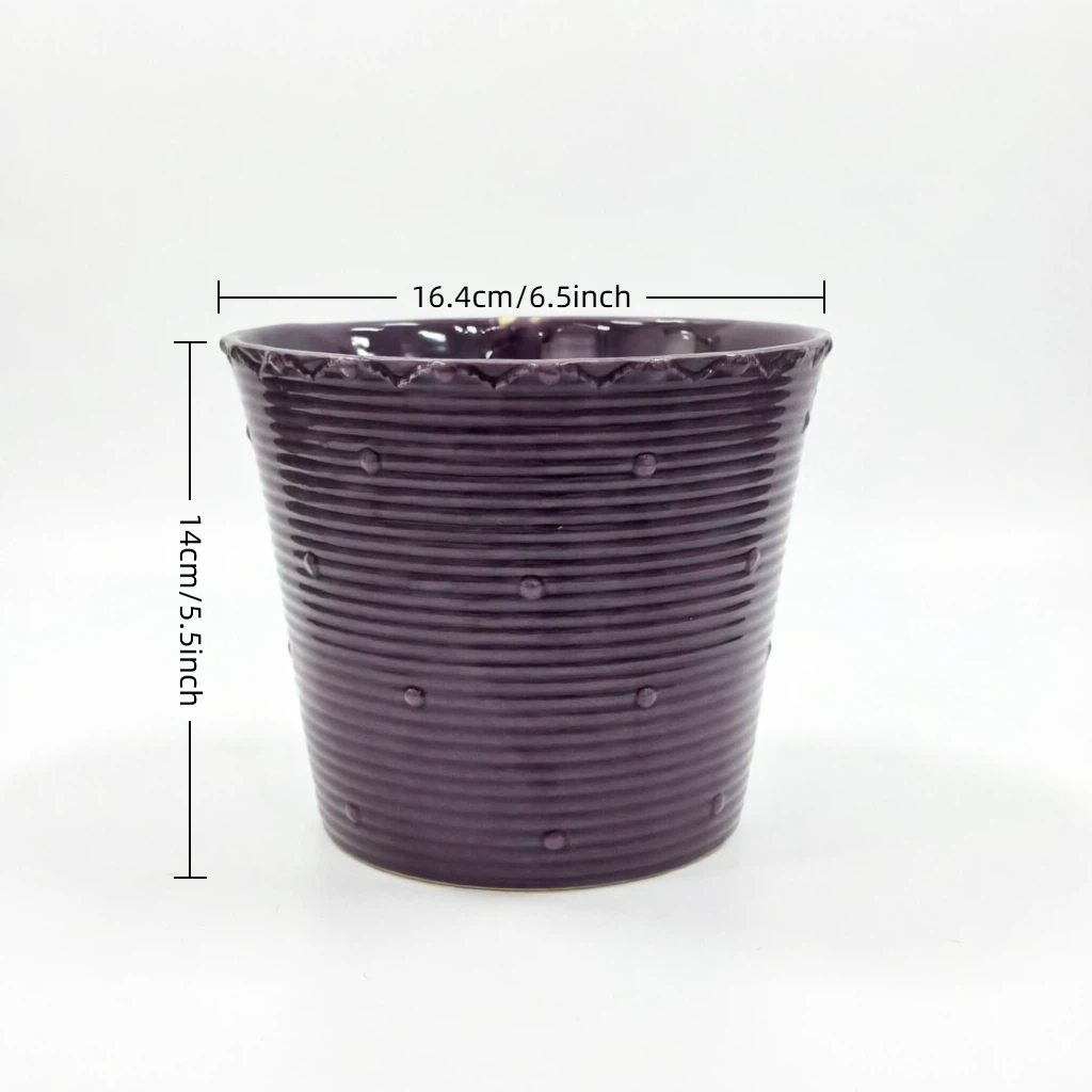 16,4 cm x 14 cm H/6,5 po x 5,5 po