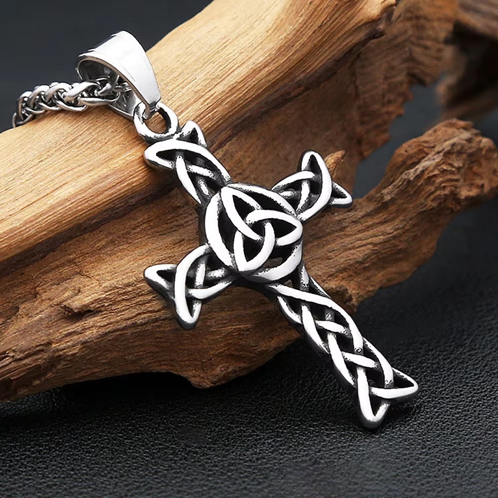 Steel-colored single pendant