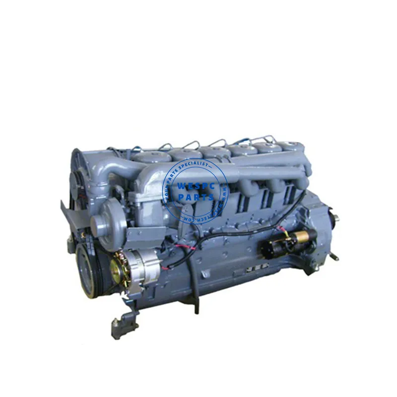 Tarım makinesi için sıcak satış Deutz 6 silindir dizel motor F6L912