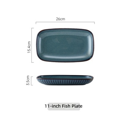 Plateau rectangulaire de 10 pouces