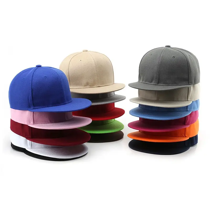 BESTELLA grosir topi bisbol Hip-Hop tepi datar topi warna cocok olahraga topi Snapback kasual kustom