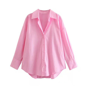 欧美流行夏季新产品定制女式衬衫