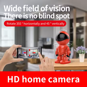 Telecamera di sicurezza IP Wifi 1080P di alta qualità con monitoraggio remoto in tempo reale di rilevamento del movimento e interfono vocale sensore CMOS - Product Image 3