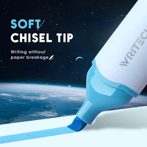 Cute Marker Pen <strong>with</strong> Soft Tip, Multi-color,non Bleeding Coating,water-<strong>based</strong> Bible <strong>Highlighter</strong> for Underline,highlighting Diary - Product Image 3