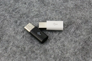 OTG USB型C适配器3.1型C公到微USB转换器母微USB数据充电器适配器 - Product Image 4