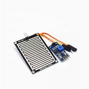 Sensor de agua de gota de lluvia de alta calidad, Detector de agua meteorológica para Kit de robot - Product Image 2
