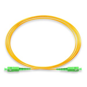 SC/APC -SC/APC Simplex 3,0mm Cable de conexión de fibra óptica Cable de fibra óptica - Product Image 1
