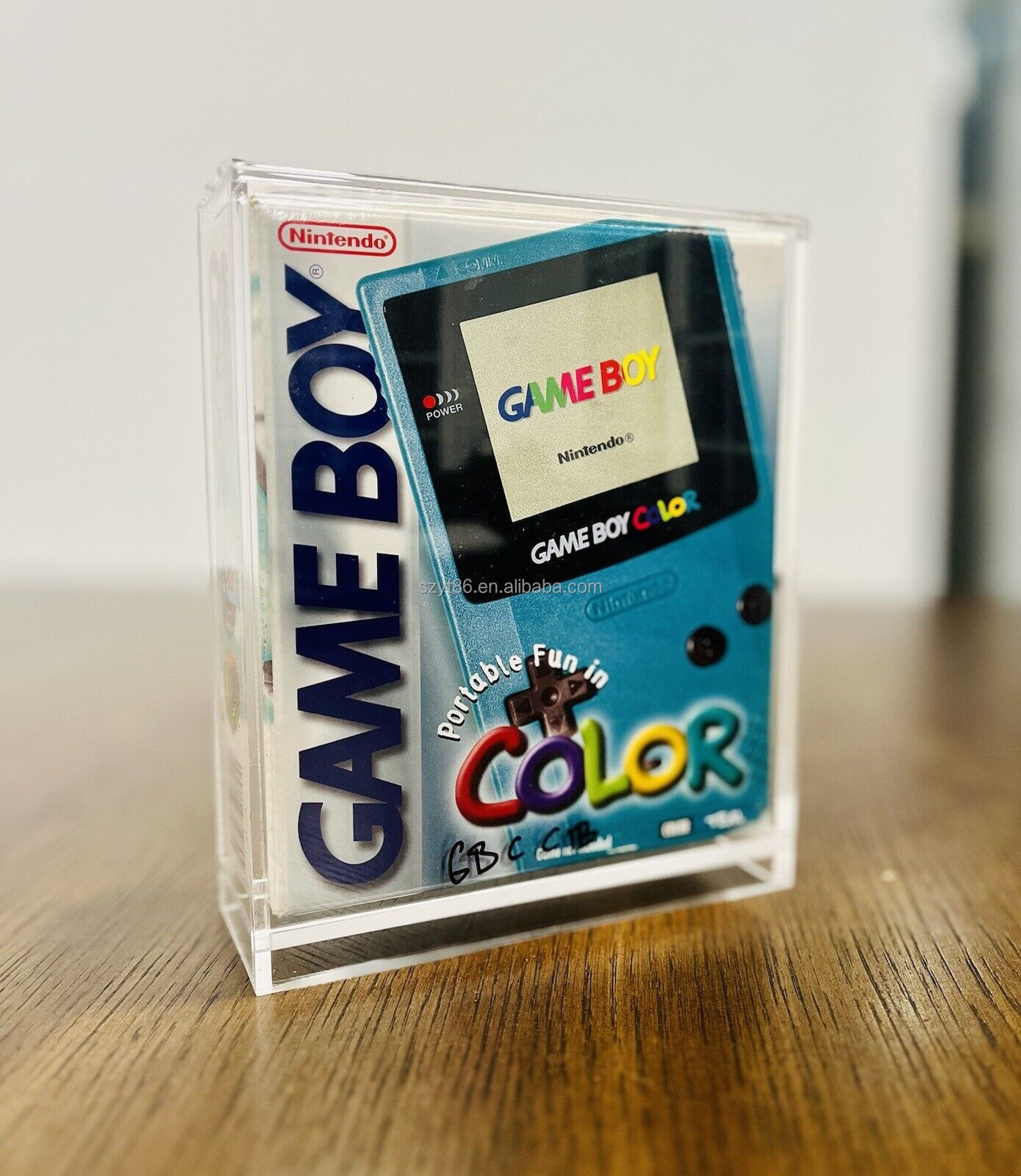 Boîte de console de jeu GBC