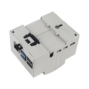 Aismartlink Raspberry Pi 4B Wärme ableitung schale kann mit DN-Schienen schutzhülle Raspberry Pi 4B Spezial schale installiert werden - Product Image 1