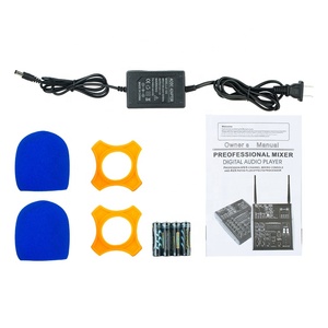 LX402DSP+2mic 4 Channel 99 Dsp Power Audio Amplifier <strong>Match</strong> <strong>Sound</strong> Mixer With Microphone Handheld - Product Image 5