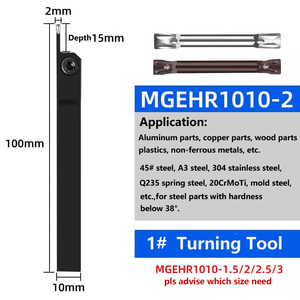 螺纹开槽内外钢数控车刀组 - Product Image 3