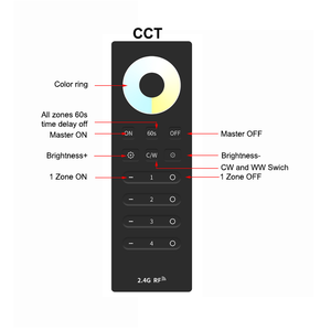 High Quality 2.4g Led <strong>Light</strong> Controller DC12 24v Touch Controller for Led Wireless Remote <strong>Control</strong> - Product Image 4