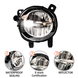 BMW F30 için LED sis farları serisi serisi 4/2012 12V sarı ışık 2020-3/4 serisi LED sis farları - Product Image 5