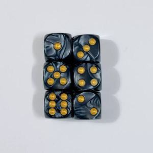 Sản xuất xúc xắc Cẩm Thạch 16mm bán buôn xúc xắc ngọc trai 16mm để tạo và trò chơi trên bàn - Product Image 2