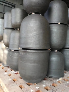 定制石墨坩埚铸造反应烧结碳化硅坩埚用于熔化 - Product Image 2