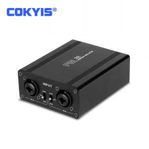 Aislador de audio de doble canal, salida de entrada de audio 6,35 XLR, mezclador de PC de ruido de sonido actual, micrófono, removedor de filtro de tierra común