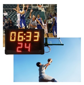 GX Display a LED digitale conto alla rovescia orologio da basket 24s Timer da basket orologio a tempo singolo lato per la vendita - Product Image 1